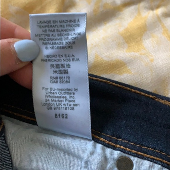 Free People Rolled Crop Skinny - Dark wash - Picture 7 of 7